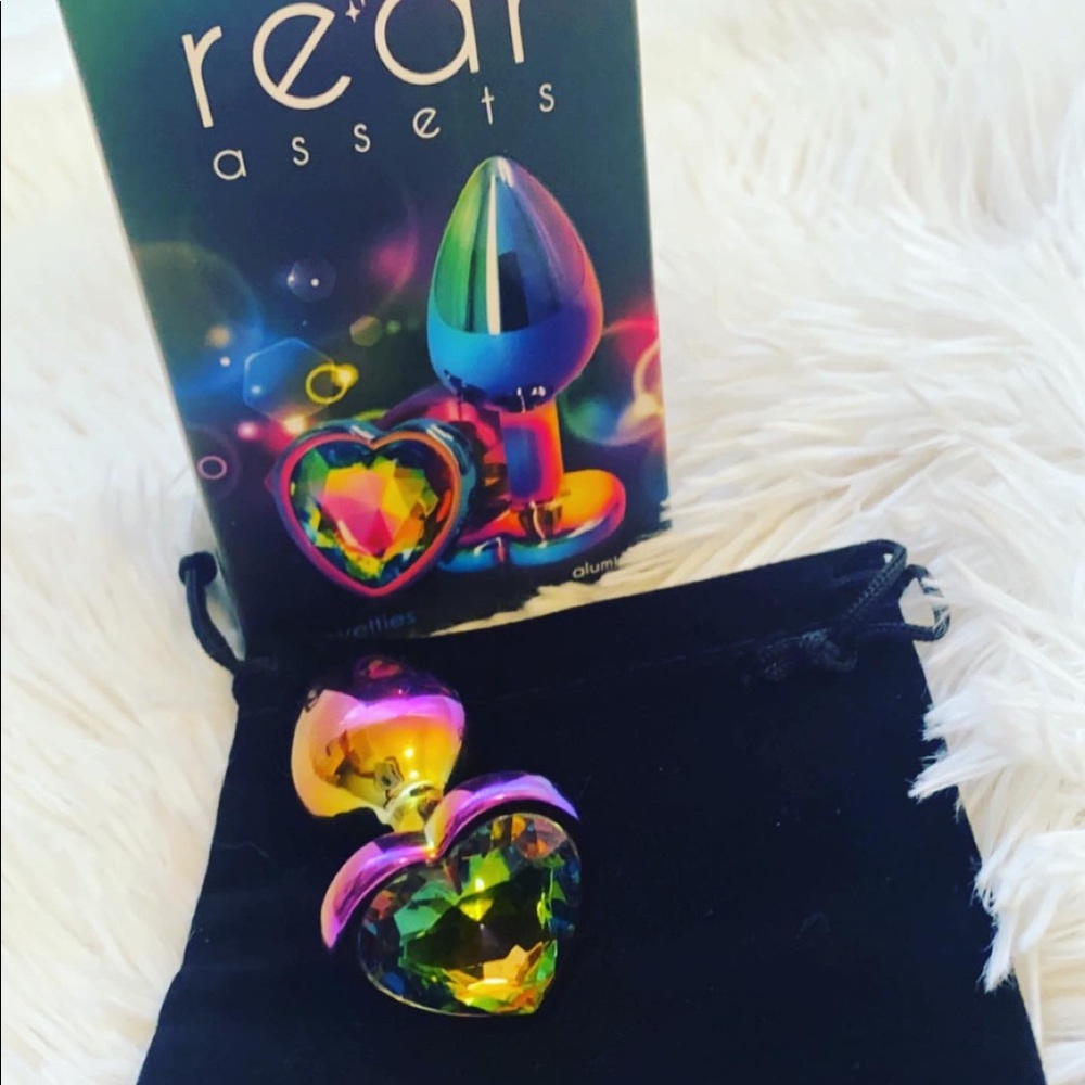 Adult toys small heart butt plug